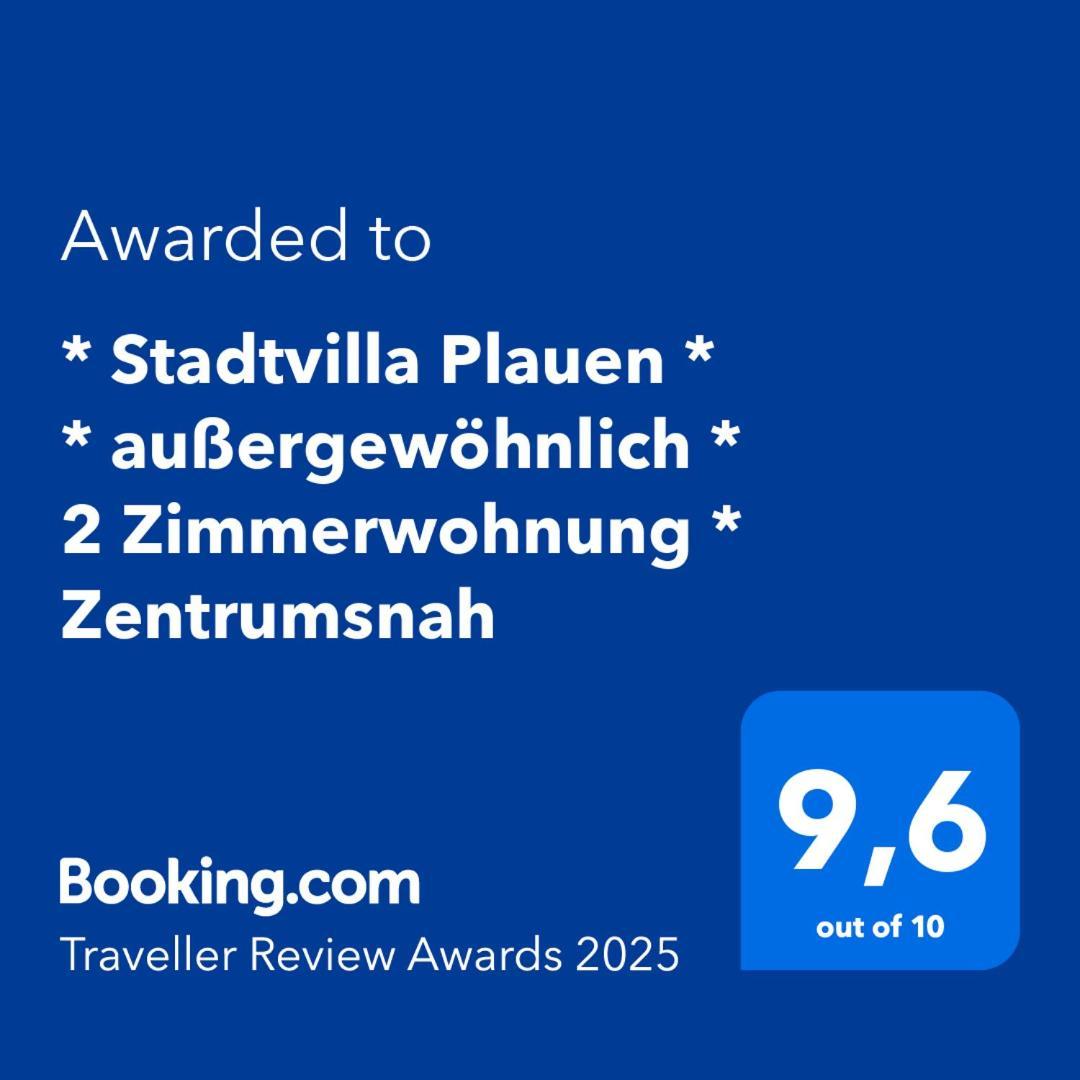 * Stadtvilla Plauen * * Aussergewoehnlich * 2 Zimmerwohnung * Zentrumsnah Экстерьер фото